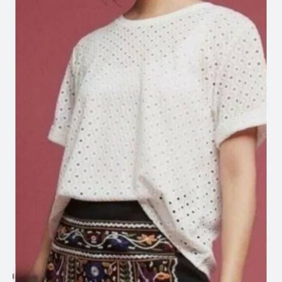 Postmark Chantal Eyelet Blouse - Picture 1 of 7